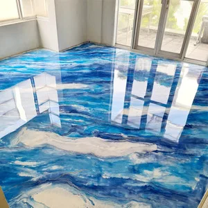 Blue epoxy design